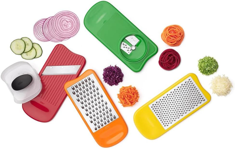 OXO GG SPIRALIZE GRATE & SLICE SET, Grate & Slice Set