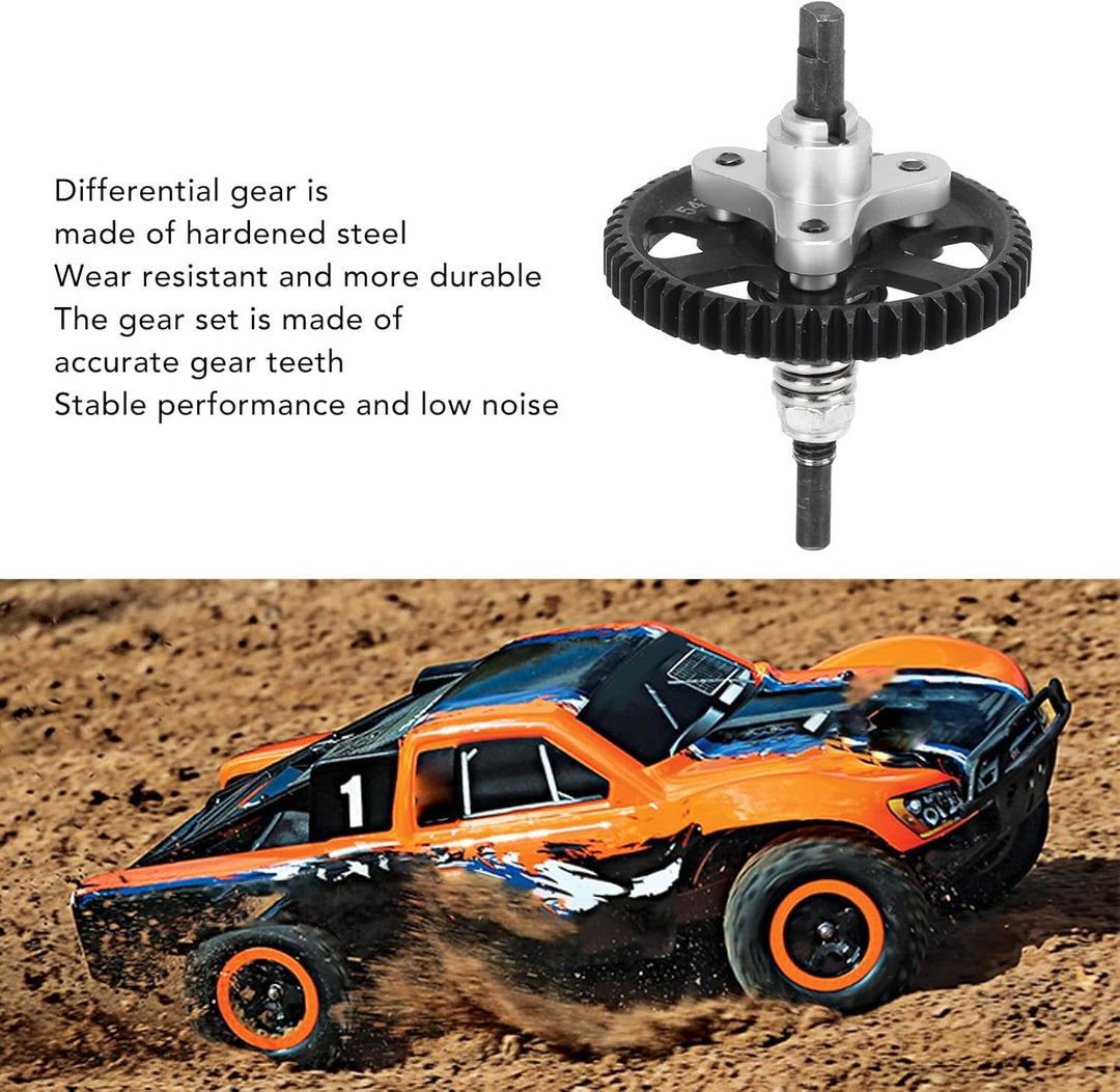 Differential-Rutschkupplung, 3 Farben, 54T Aluminium-Stahl-Differenzialgetriebe-Rutschkupplung für T
