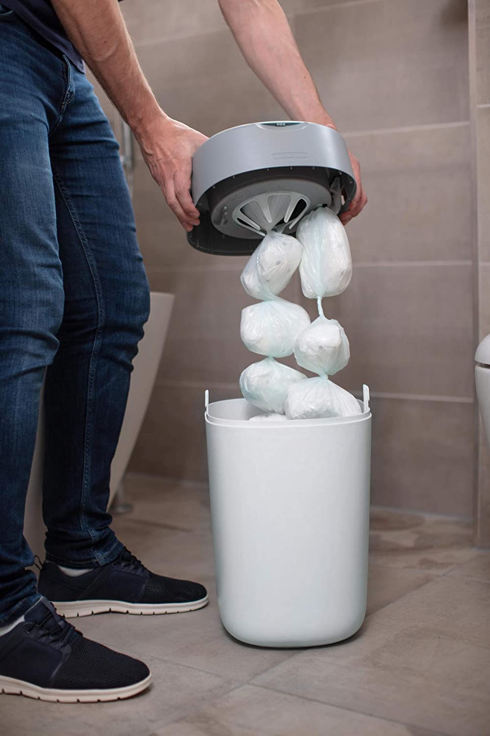 Tommee Tippee Windeleimer Nachfüllkassetten für Twist & Click und Sangenic TEC Windeleimersysteme, 6