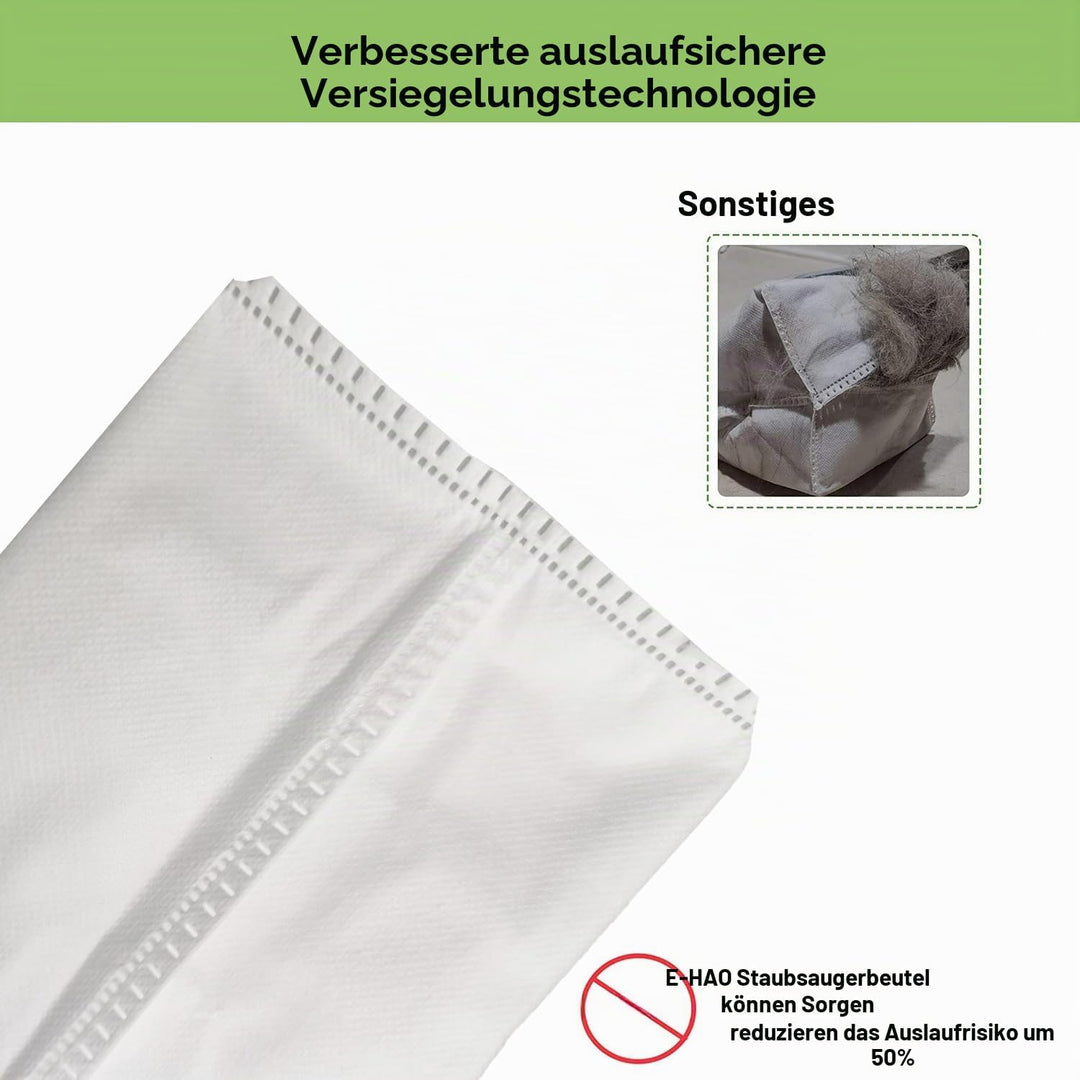 E-HAO 14 Pack Staubsaugerbeutel kompatibel mit iRobot Roomba i, s, j und Roomba Combo i, j Serien, E