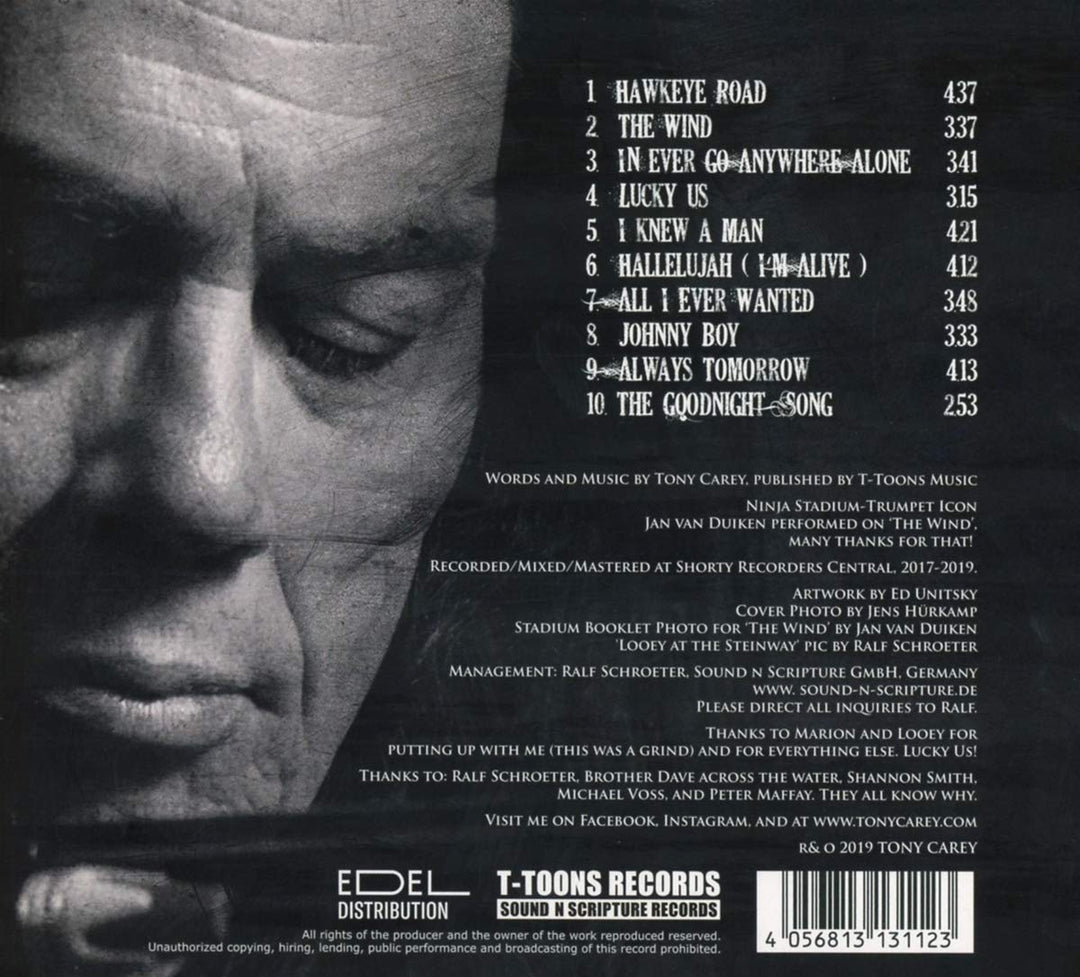Lucky Us, Audio-CD