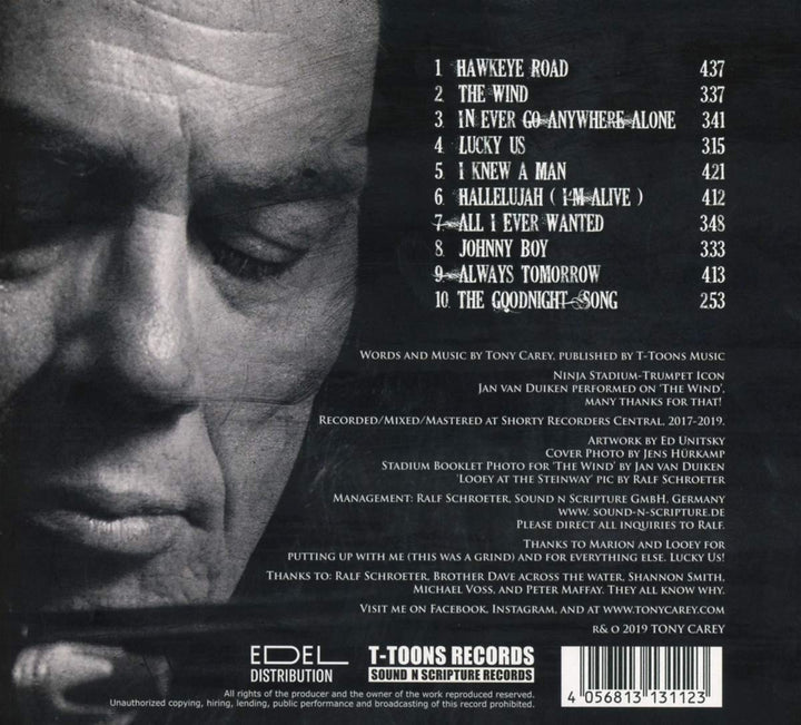Lucky Us, Audio-CD