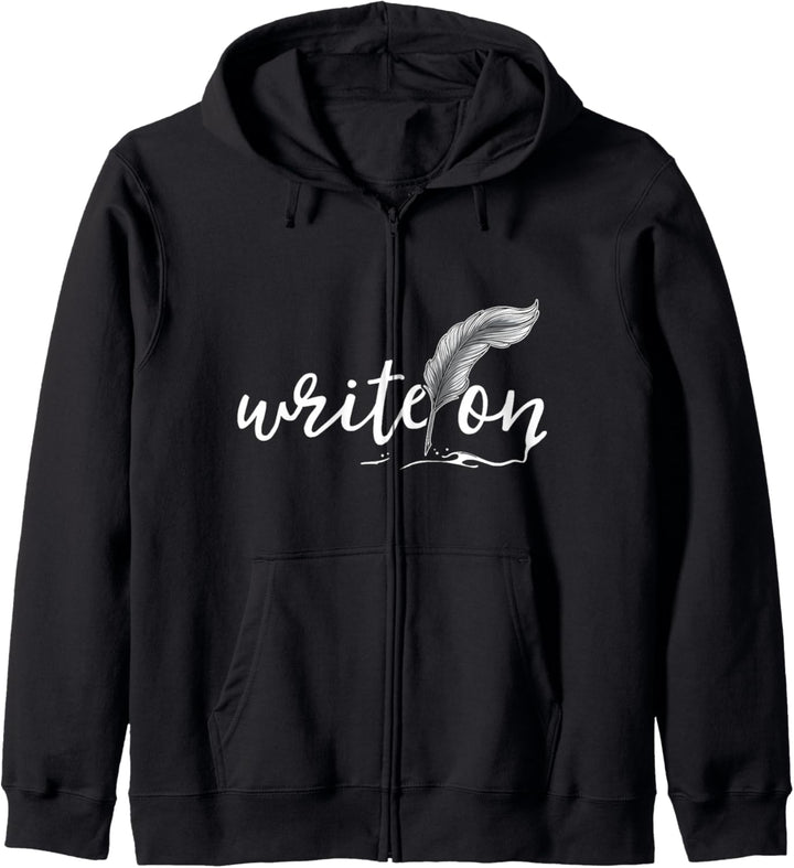 Journalism Gifts Write On Journalist Shirt Author Writer Kapuzenjacke