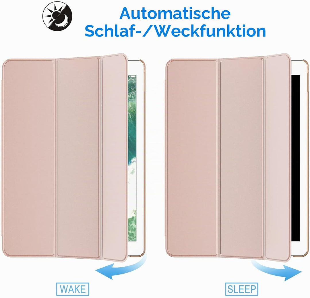 JETech Hülle für iPad Pro 12,9 (1. und 2. Generation, Modell 2015 und 2017), Schutzhülle mit Auto Sc