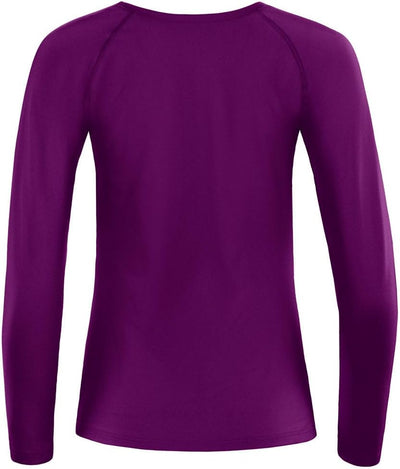 WINSHAPE Damen Damen Light and Soft Long Sleeve Top Aet118ls Yoga-Shirt (1er Pack) M Lila, M Lila