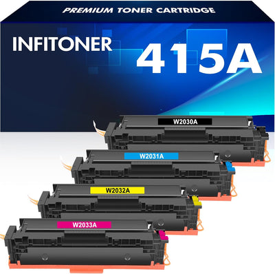 4er-Pack 415A 415X Kompatible Ersatz für HP Color Laserjet Pro MFP M479fdw M479dw M479dn M479fnw M47