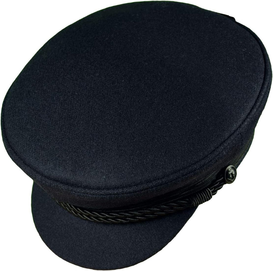 MADSea Elbsegler Premium Tuch mit Flaggenpin Pirat Jolly Roger dunkelblau Pin, Grösse:54, Pins:Pirat