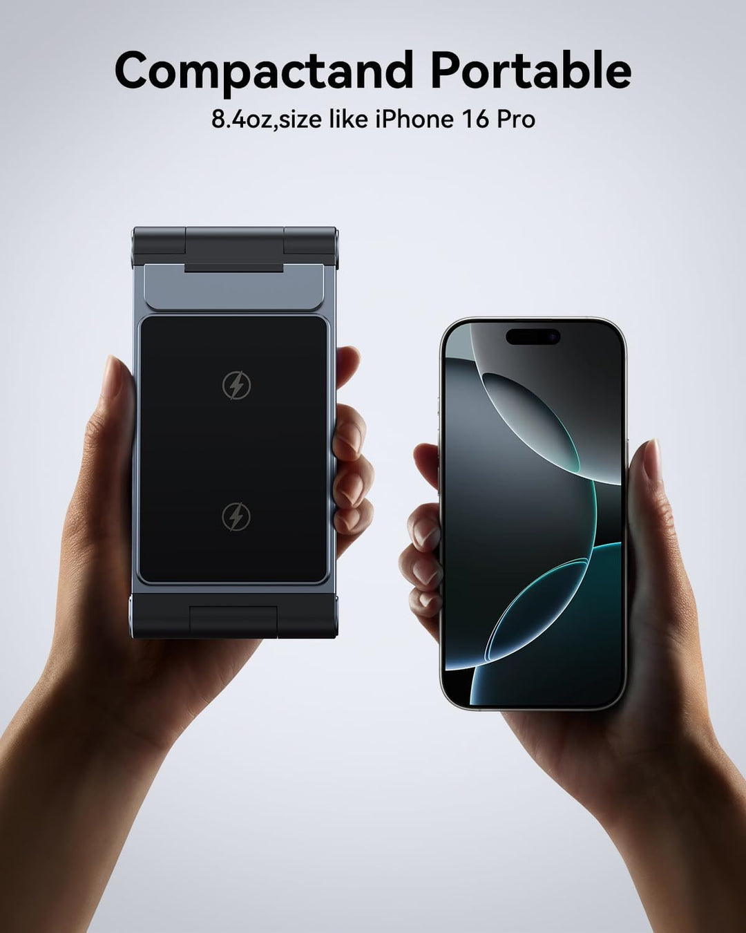 3 in 1 Ladestation für Apple Watch und iPhone Faltbare Reise für Apple Wireless Charger für iPhone 1