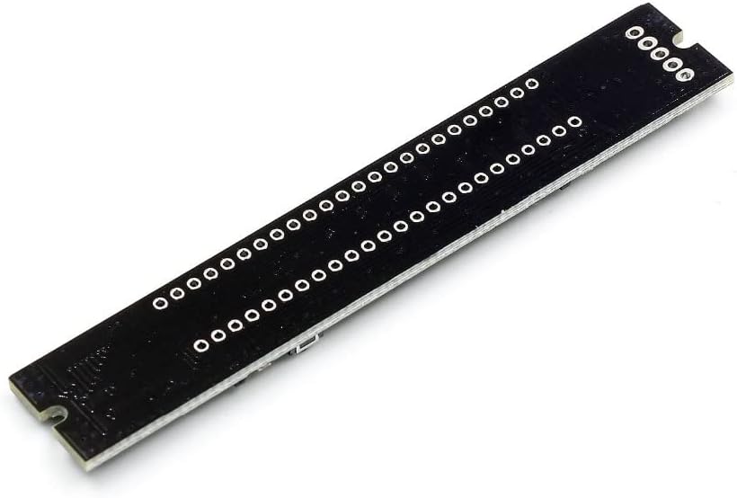 Musikspektrumanzeige, Dual 12-Bit Stereo Musik Audio Spektrum Füllstandsanzeige VU Meter, Einstellba