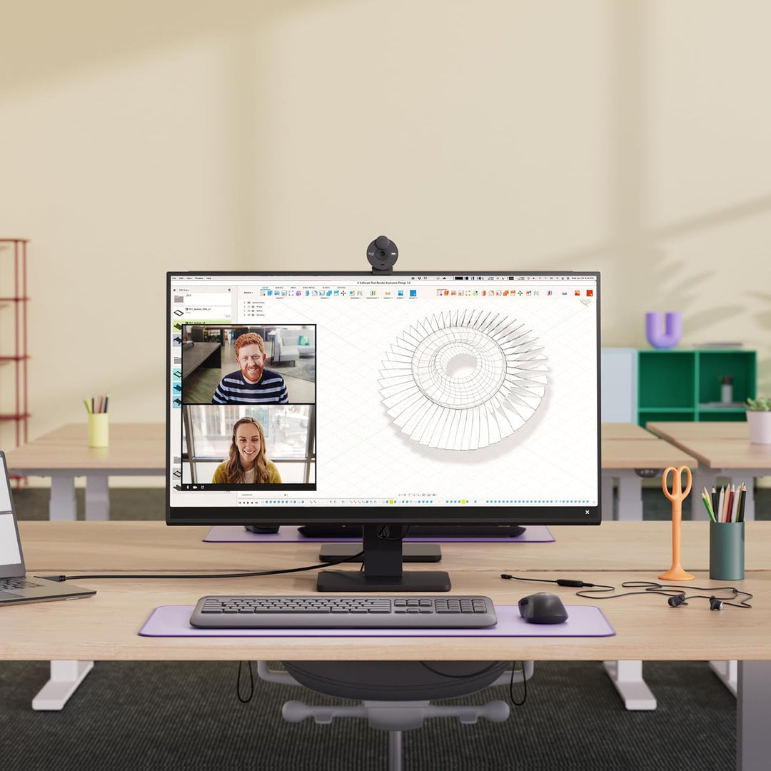 Logitech Zone Wired Graphite LOGI Zone Wired Earbuds Teams - EMEA One Size