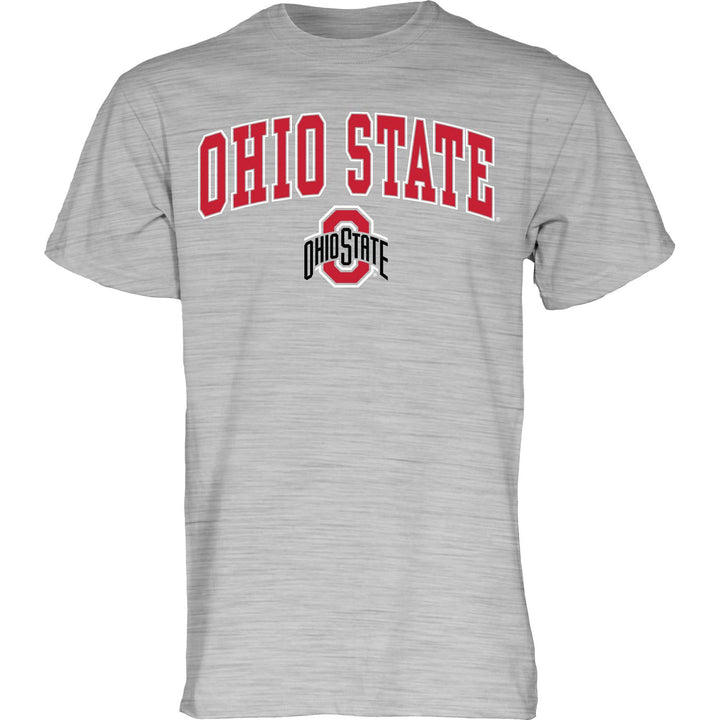 Blue 84 Herren T Shirt White Arching Over Ohio State Buckeyes L Ohio State Buckeyes Gray, Ohio State