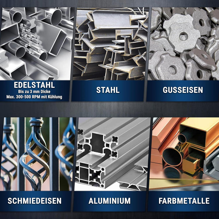 S&R Metallbohrer Set 19 Stk 1,0-10 mm in Industrie-Qualität, HSS-G TITANIUM Stahlbohrer, extra hohe