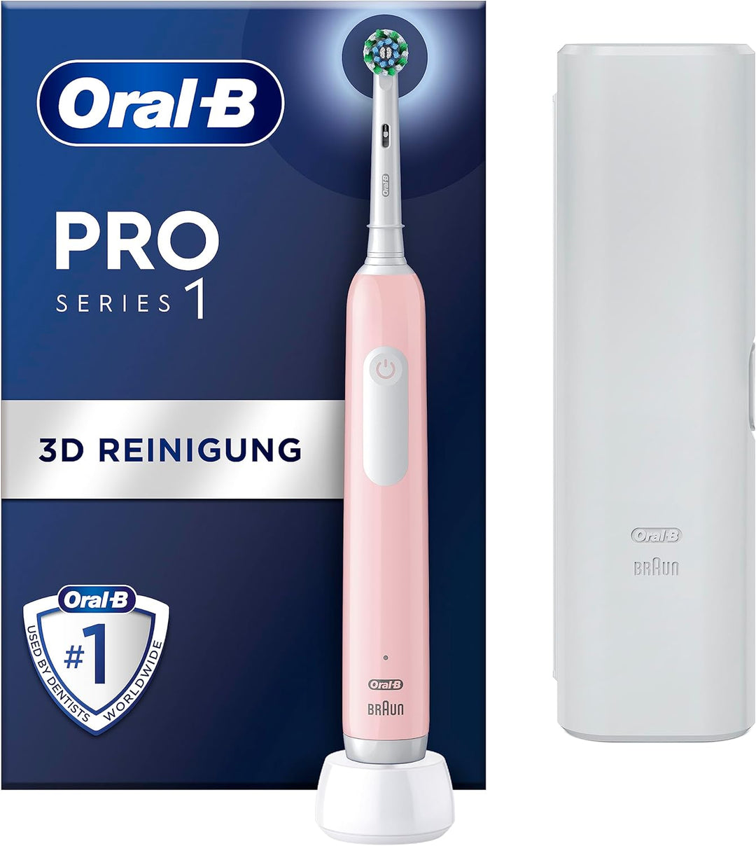 Oral-B Pro Series 1 Elektrische Zahnbürste/Electric Toothbrush, 1 Aufsteckbürste, 3 Putzmodi und Dru