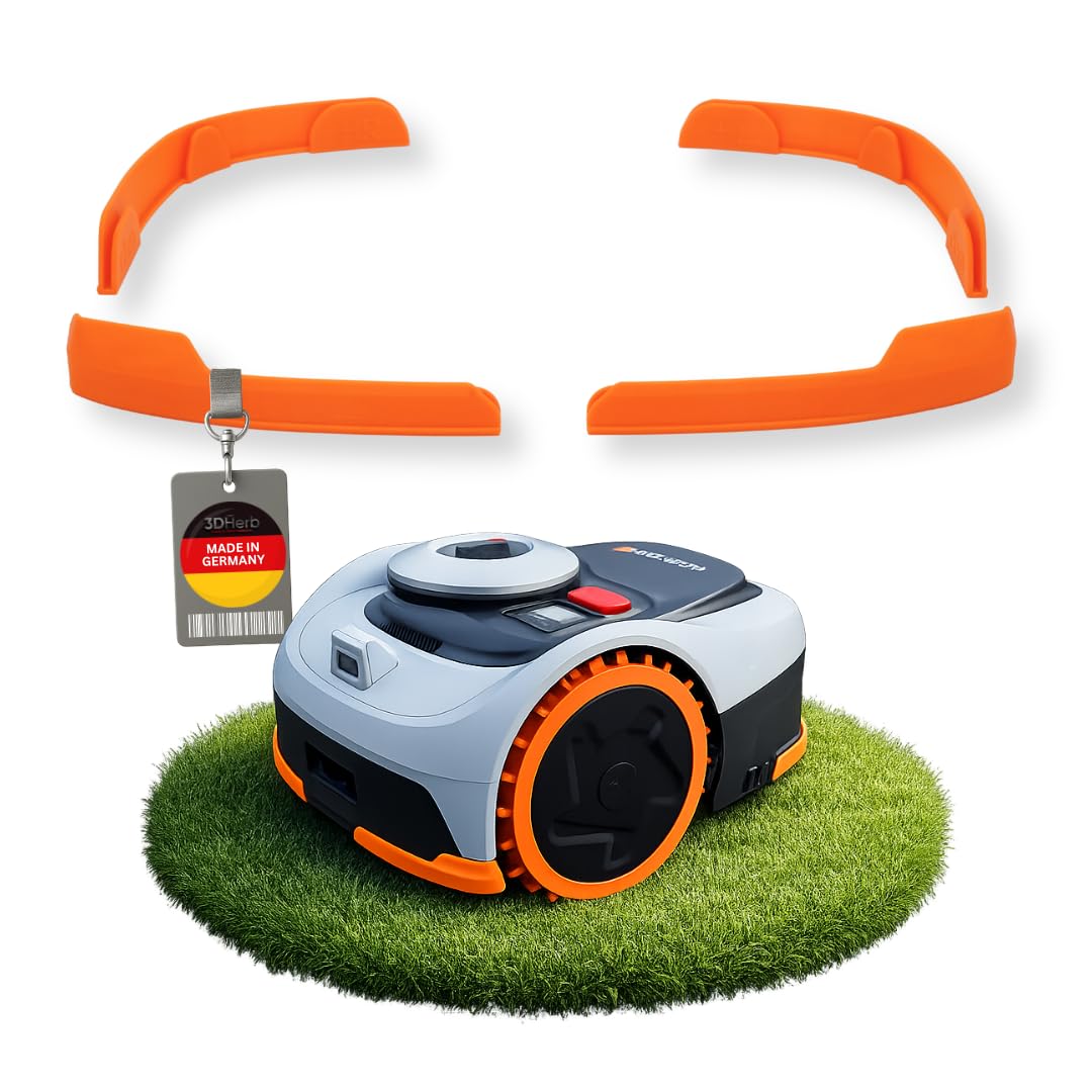 Kantenschutz kompatibel mit Segway Navimow i105e & i108e Schutz Bumper Tuning Mähroboter - einfach g
