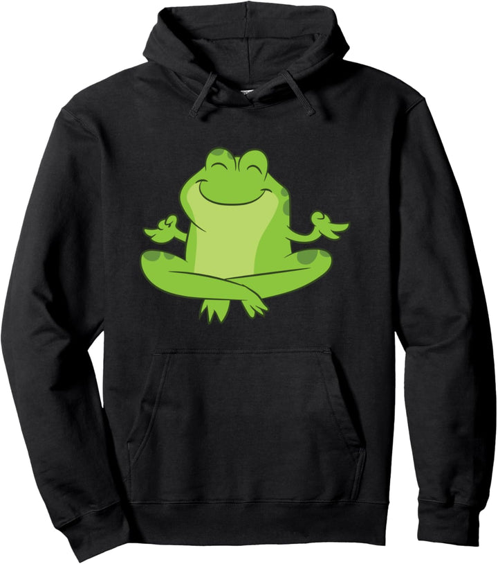Yoga Frosch Frosch Kambo Dschungel Frosch Pullover Hoodie
