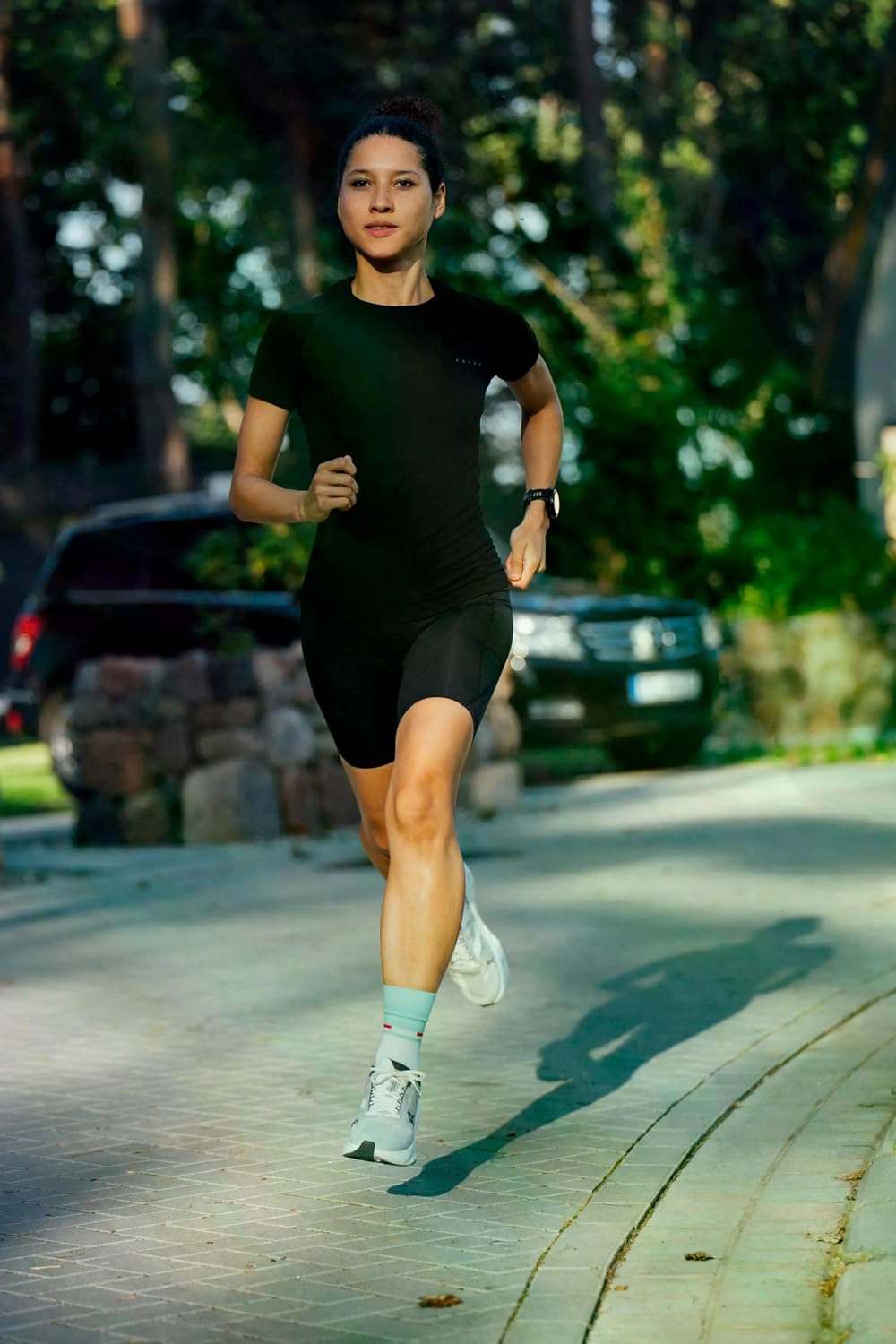 FALKE Damen RU Compression Stabilizing Laufsocken schnelltrocknendes atmungsaktives Lyocell Funktion