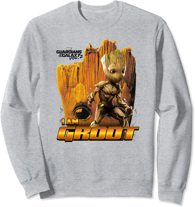 Marvel Guardians Of The Galaxy Groot Collage Sweatshirt