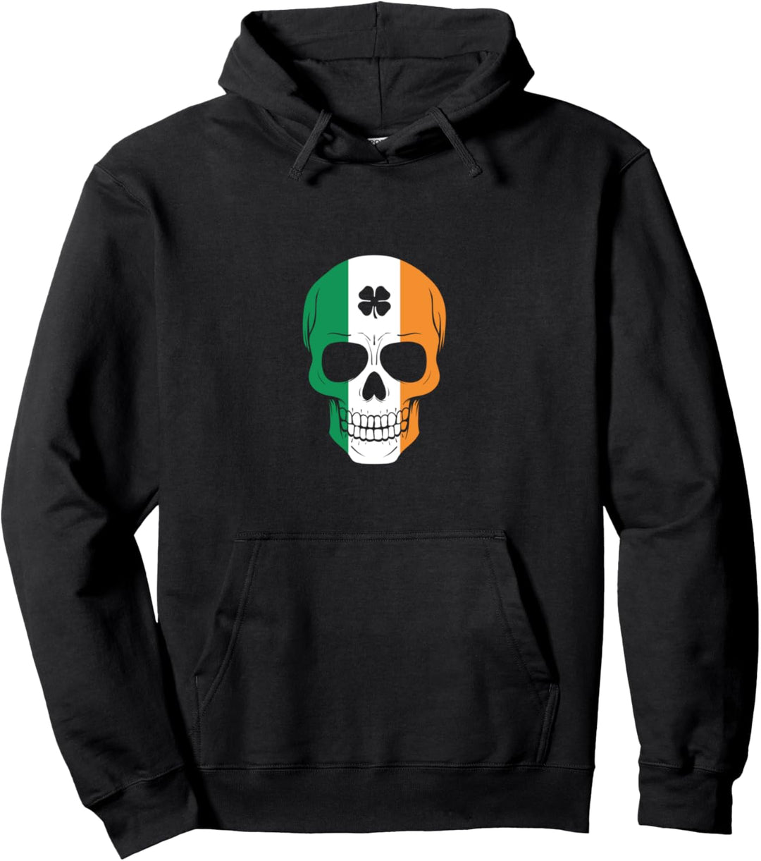 Awesome Irish Skull St. Patrick's St Patty's Day 2021 Pullover Hoodie
