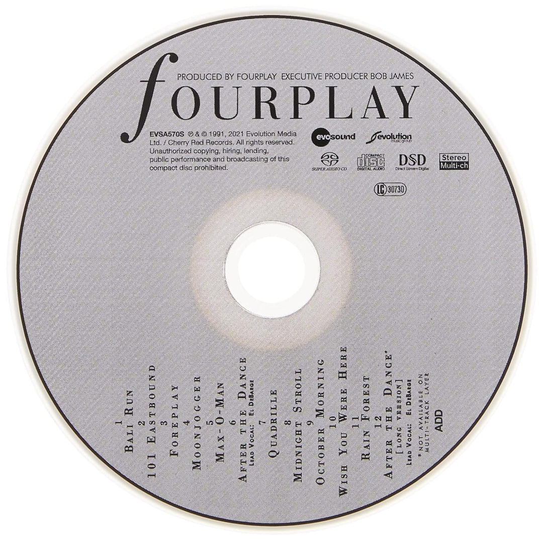 Fourplay -Sacd/Annivers-, Audio-CD