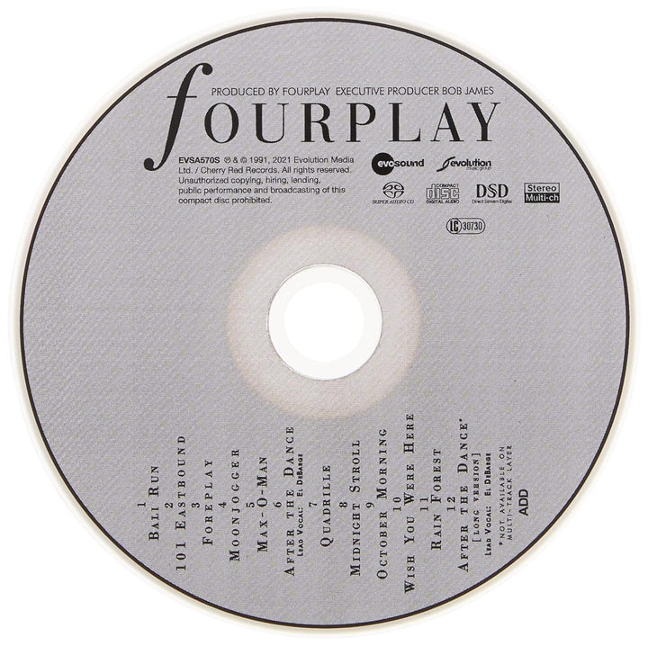 Fourplay -Sacd/Annivers-, Audio-CD