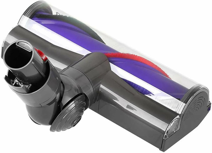 Dyson V10 Cyclone Kabelloser Staubsauger Direktantrieb Reiniger Kopf Turbine Bodendüse, Grau & Lila