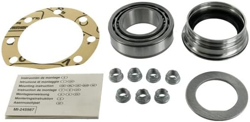 SKF Radlagersatz Radlager Set Hinten | VKBA 1470 | Für G-CLASS HENSCHEL 2-t T1