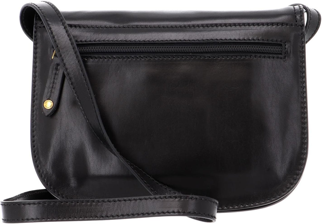 The Bridge Story Donna - Schultertasche Leder 27 cm Nero, Nero