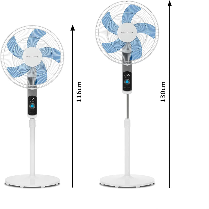 Rowenta Turbo Silence Standventilator, nur 35 dB(A) im Silent Night-Modus, energiesparend, 12 Geschw