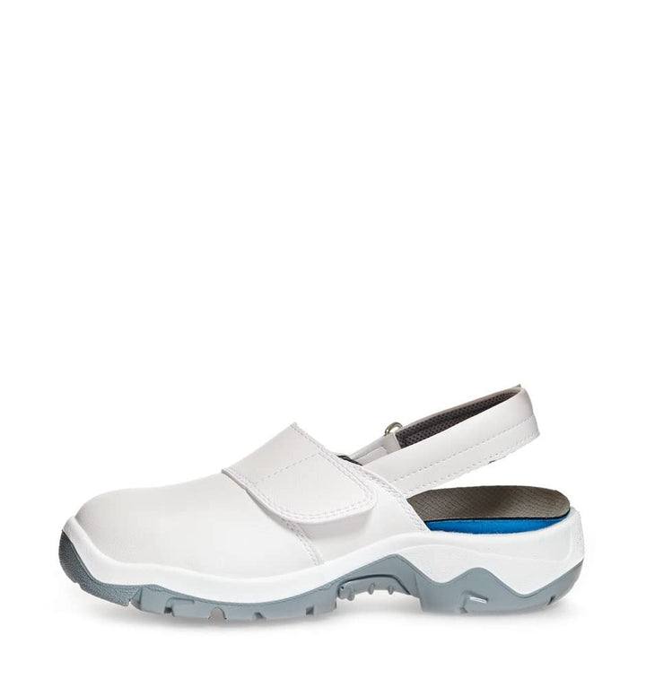 Abeba 2120-36 Anatom Sicherheitsschuhe (Clog), weiss, 2120-47 47 EU, 47 EU