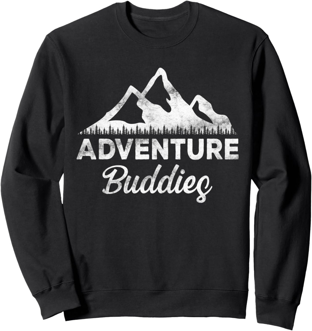 Distressed Adventure Buddy Wanderer Sweatshirt