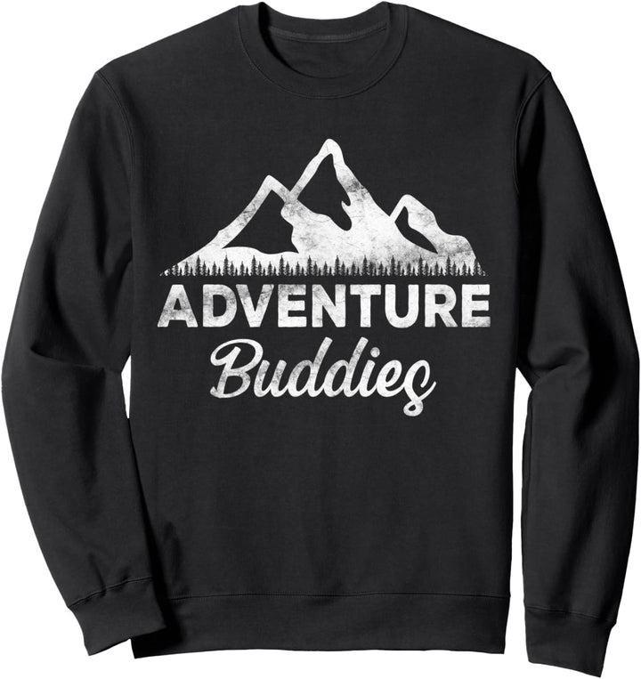 Distressed Adventure Buddy Wanderer Sweatshirt