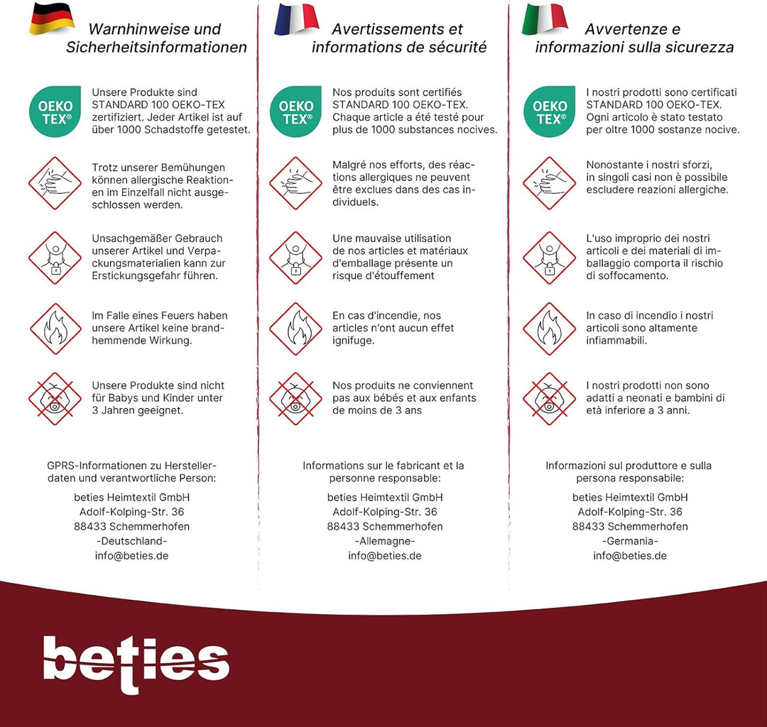 beties Samt&Sonders Nackenrollenbezug ca. 15x40 cm Nackenrollenhülle Samtkissen Dekokissen aus einem
