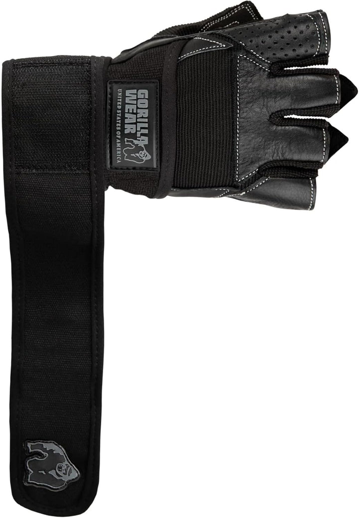 Wrist Wrap Gloves - Dallas - Schwarz/Blau, S