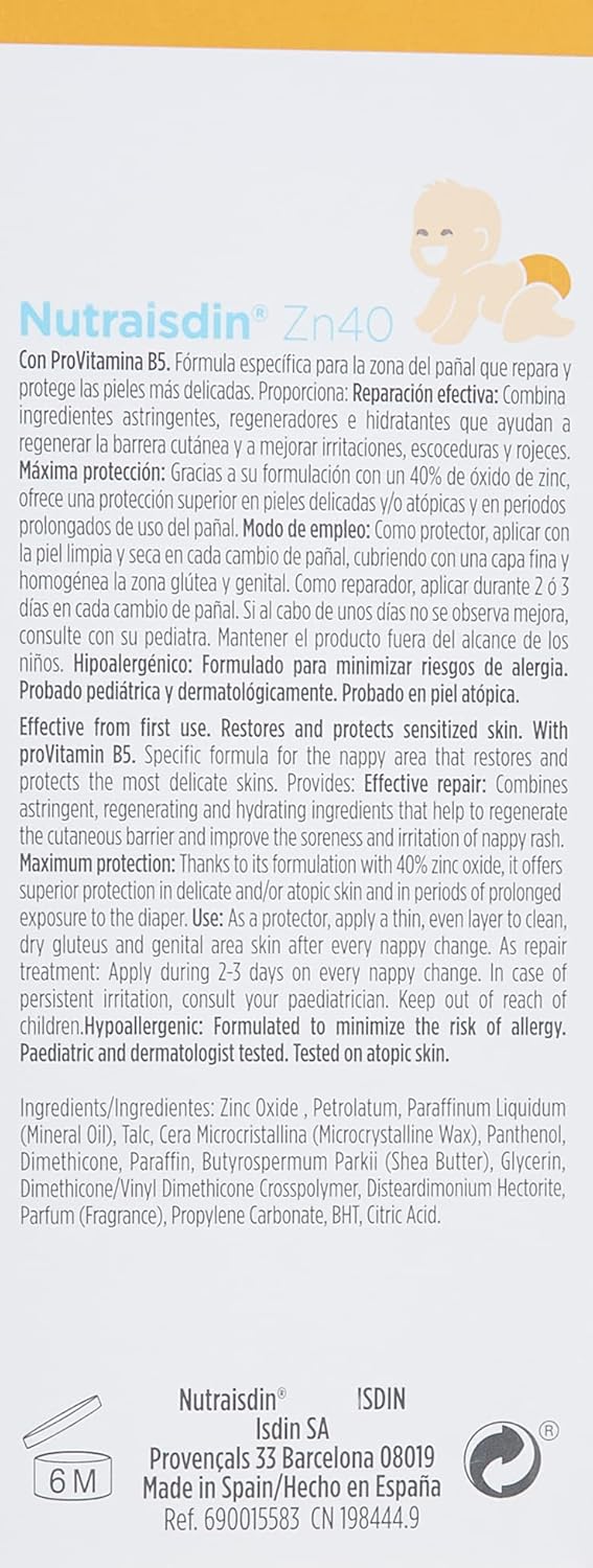 ISDIN Nutraisdin Reparatursalbe ZN40-50 ml Pomada 50ml, Pomada 50ml