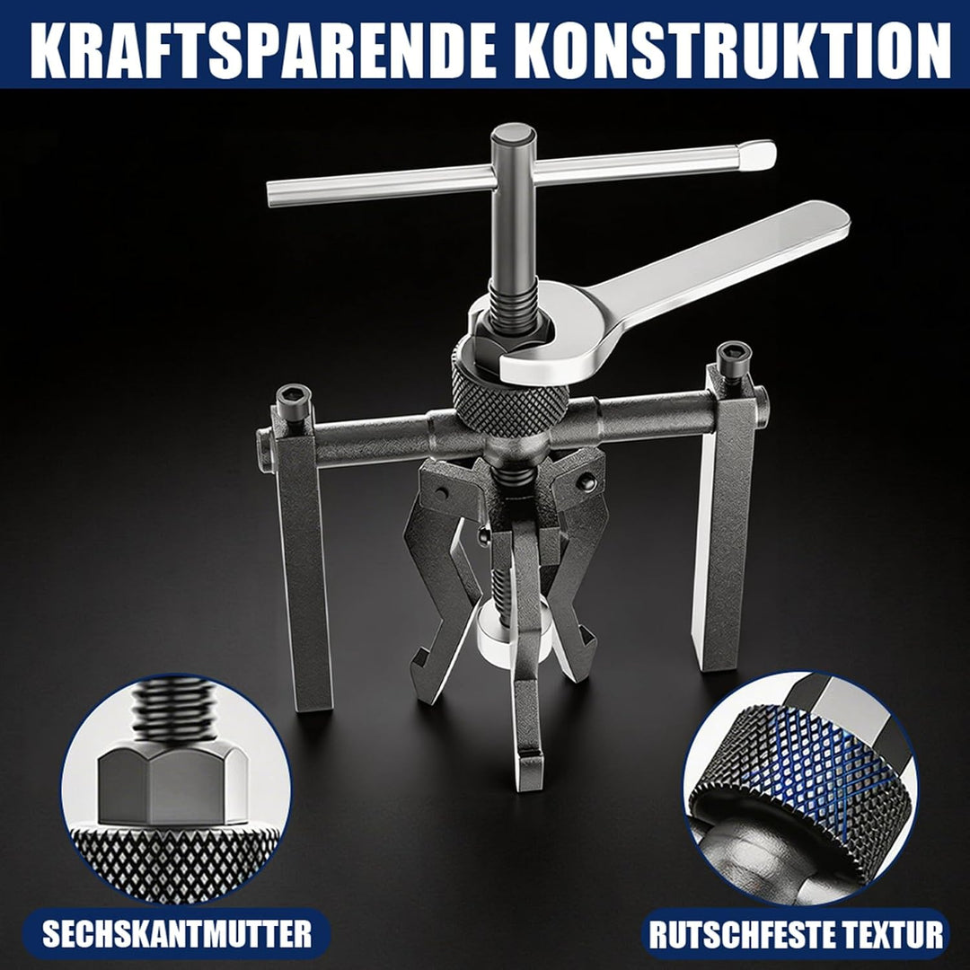 3 Backen Lagerabzieher Innenlager Abzieher aus CrV-Stahl 18-40mm Max. 1Ton | 3-Armig Innen Lager Abz