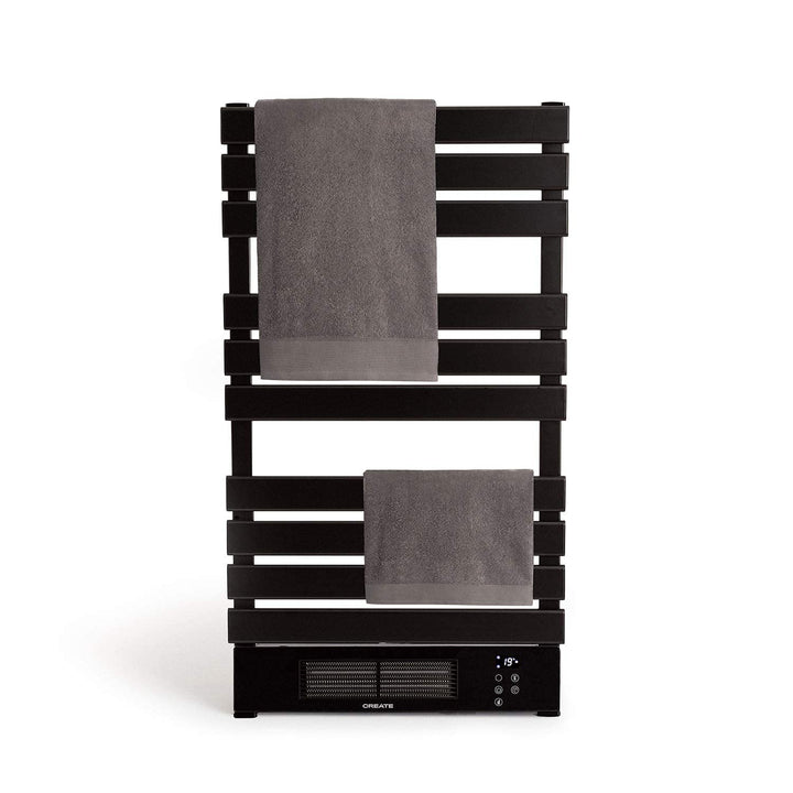 CREATE / WARM Towel PRO 500-1500W / Handtuchhalter WiFi mit Keramikheizung,Schwarz/Einstellbare