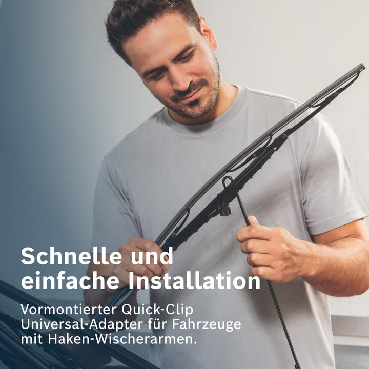 Bosch Scheibenwischer Aerotwin AM246S, Länge: 650mm/380mm − Set für Frontscheibe - Nur für Rechtslen