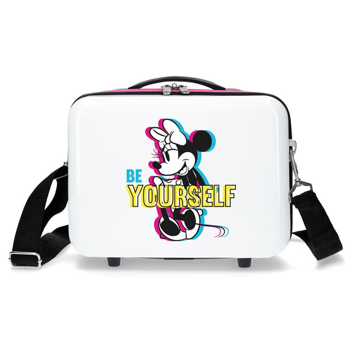 Disney Minnie Be Yourself - Traits Anpassungsfähiger Schönheitsfall Weiss 29x21x15 cms ABS Kindermod