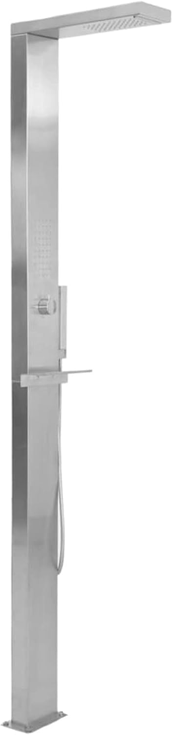 Gartendusche, Dusche Für Garten, Outdoor Shower, Garten Dusche, Aussen Dusche, Edelstahl Quadratisch