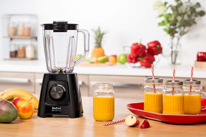 Tefal BlendForce II BL4208 Mixer, 1,25 l, 2 l, drehbar, Stabmixer, Schwarz