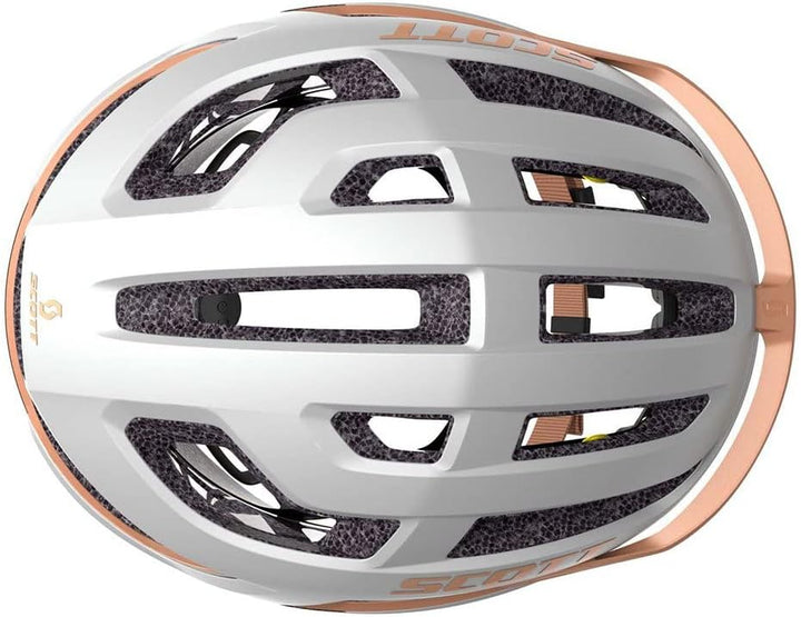 Scott Arx Plus MIPS Rennrad Fahrrad Helm weiss/Rose 2024 M (55-59cm), M (55-59cm)