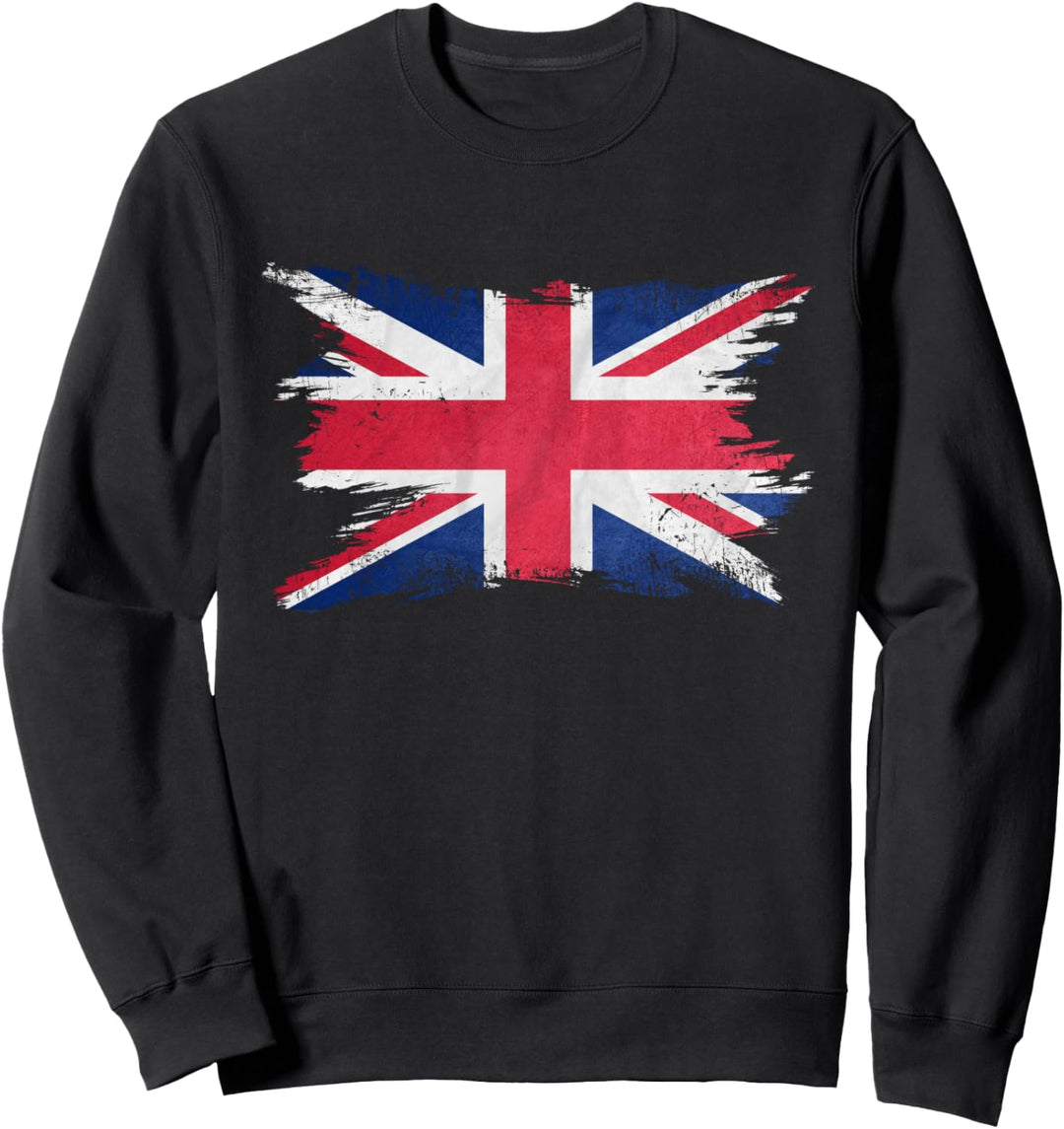 Union Jack Flag UK Great Britain Flag Union Jack Sweatshirt