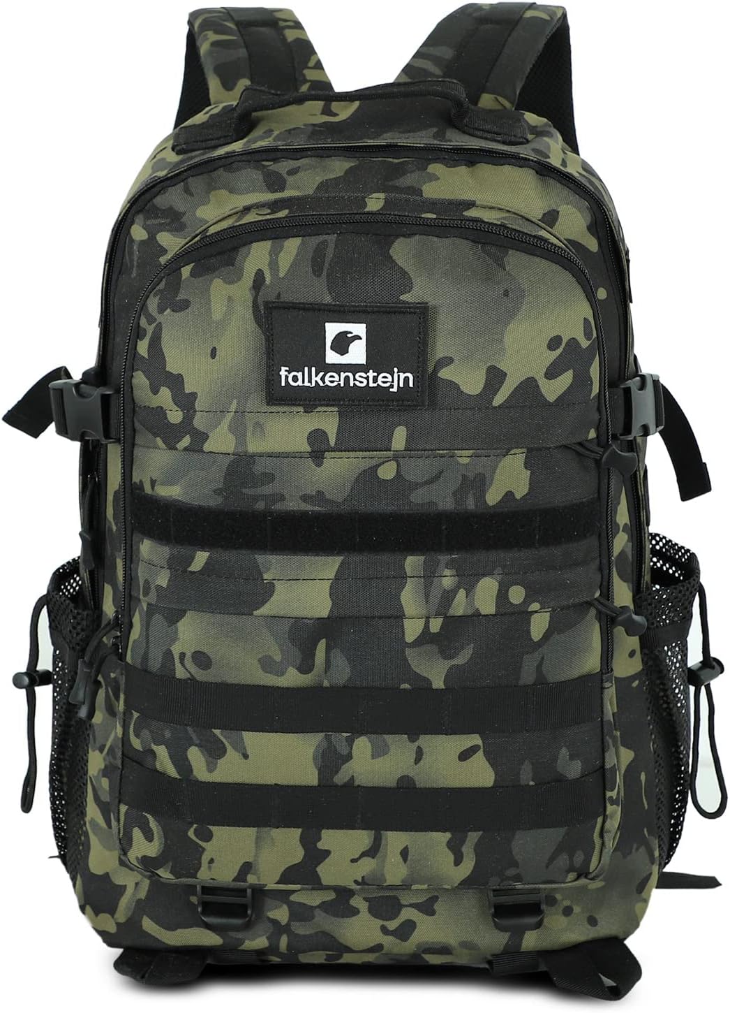 FALKENSTEJN Rucksack für Freizeit Outdooraktivitäten Schule Arbeit Multifunktionsrucksack Woodland 3