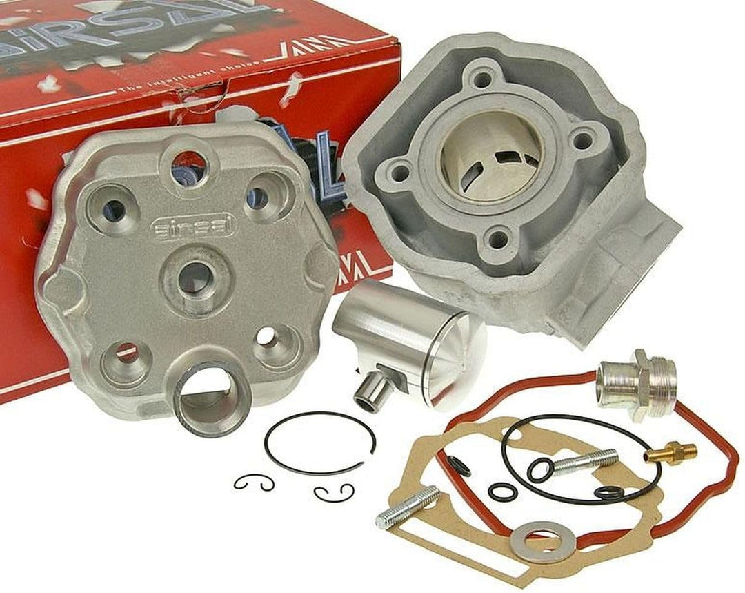 AIRSAL 50ccm Sport Zylinder Kit für Derbi GPR 50 Racing, Senda 50, Senda DRD 50, Gilera RCR/SMT 50 D