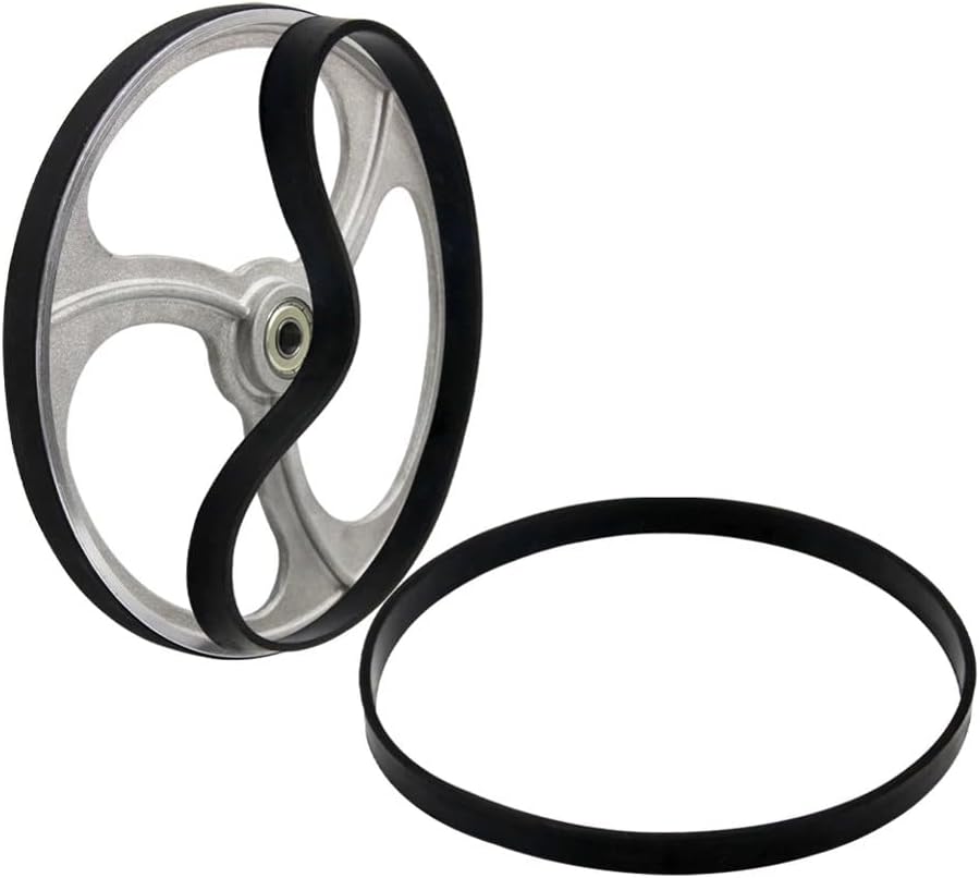 2 x Bandsägen-Gummiband, rutschfester Gummiring, Scrollrad-Gummiring mit Bandsäge, 35,6 cm for 14 In