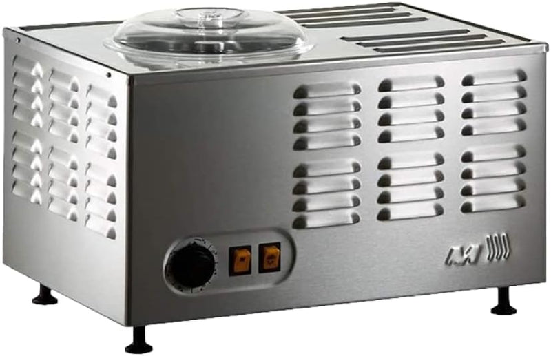 Musso Pola Stella Model Chef, Professionelle Eismaschine aus Edelstahl mit Sicherheitsvorrichtung, M