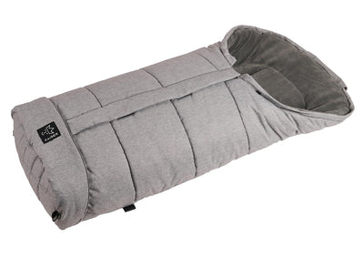 Kaiser Kinderwagenfusssack Jooy Melange, hellgrau melange light grey melange, light grey melange