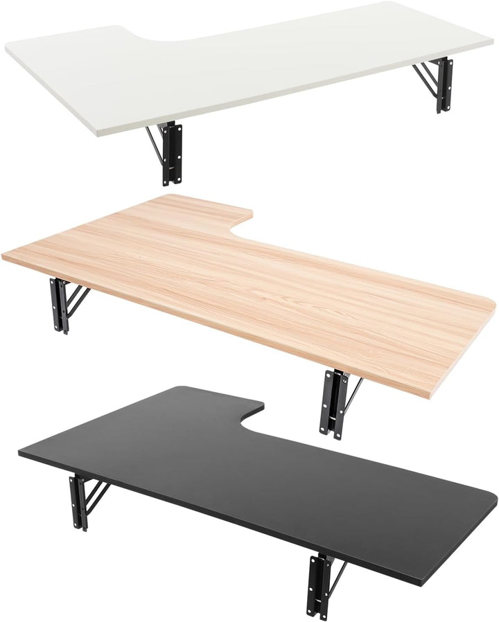 Brride Klappbarer Wandtisch 100x60cm Wand Klappbarer Tisch, Schwebender Schreibtisch Computertisch f