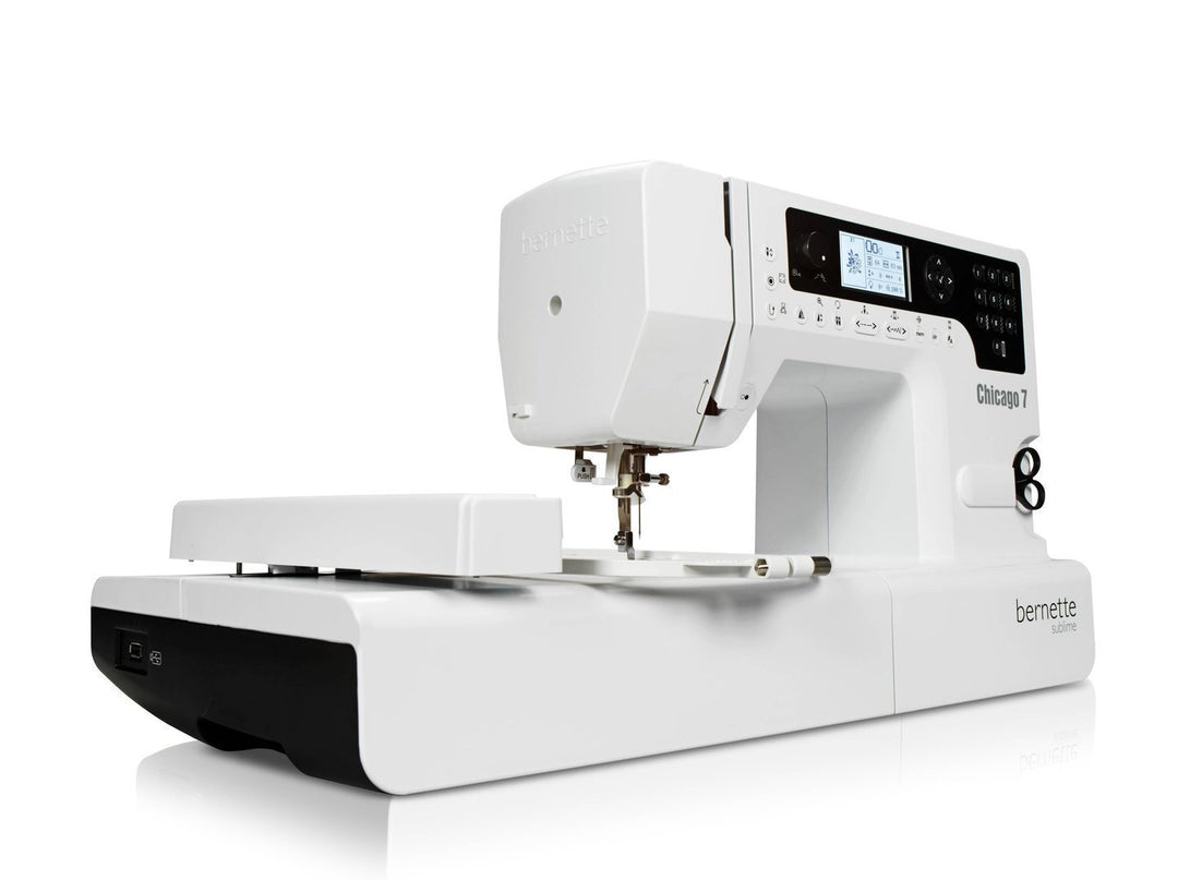 Bernette Chicago 7 Nähmaschine und Stickmaschine mit 200