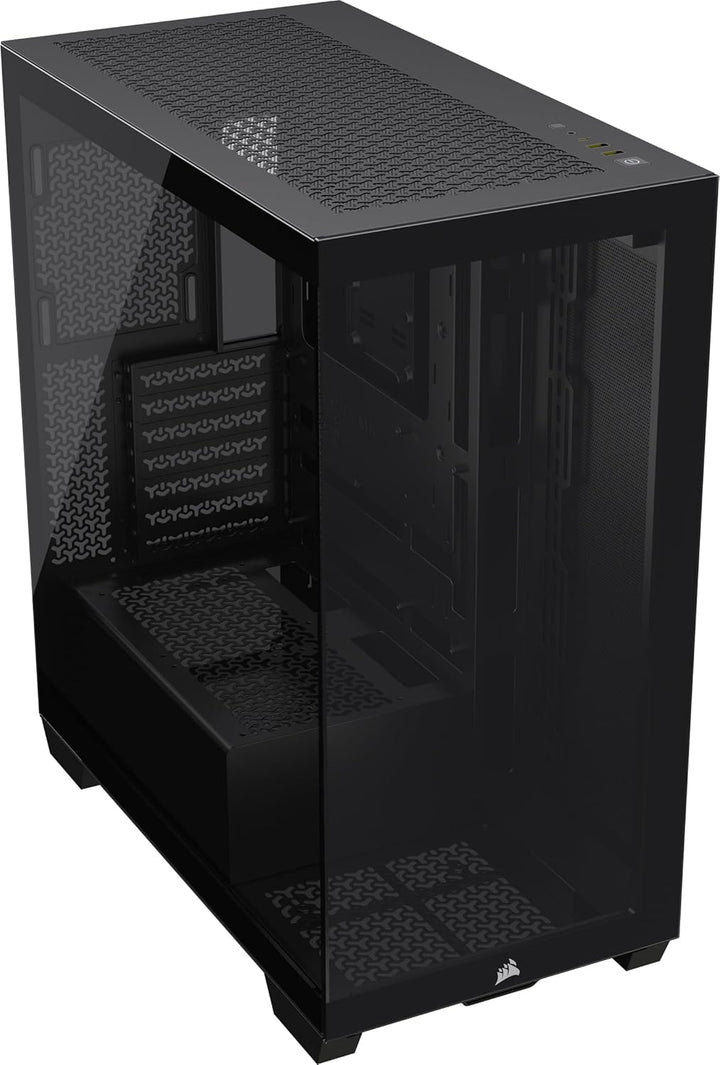 CORSAIR 3500X Mid-Tower ATX PC-Gehäuse - Gehärtetes Panorama-Glas - Umgekehrte Verbindung Motherboar